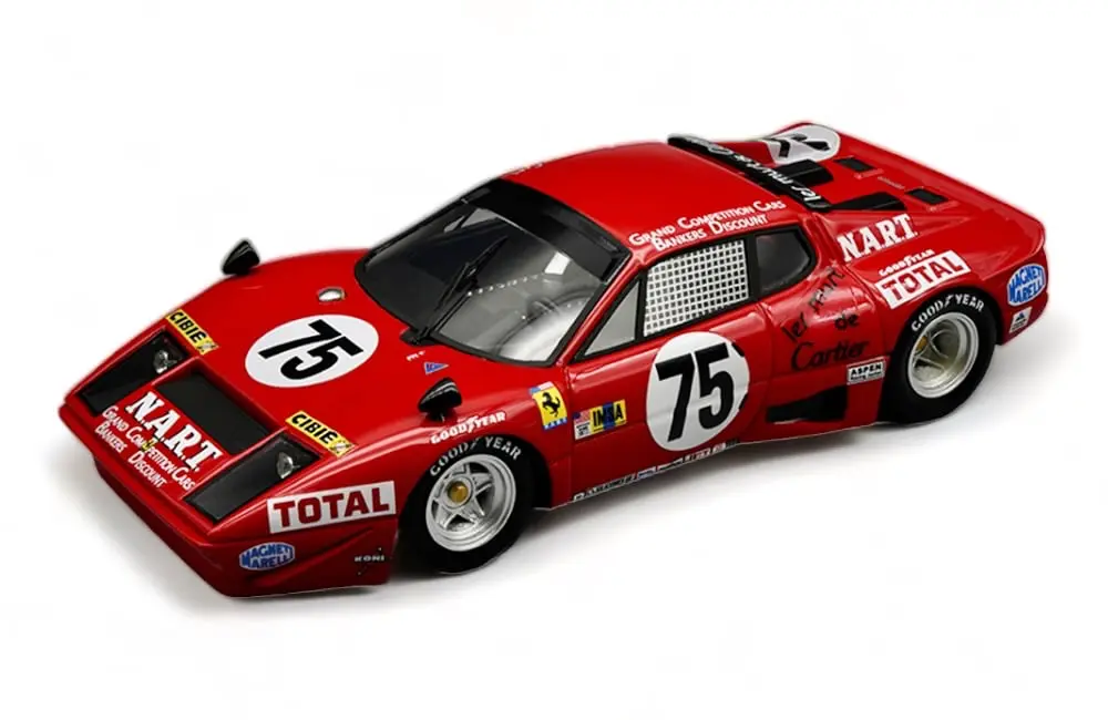 Tecnomodel : Ferrari 365 GTB 4 BB IMSA-NART │ 24H Du Mans 1977 / Migault - Guitteny [1/43]
