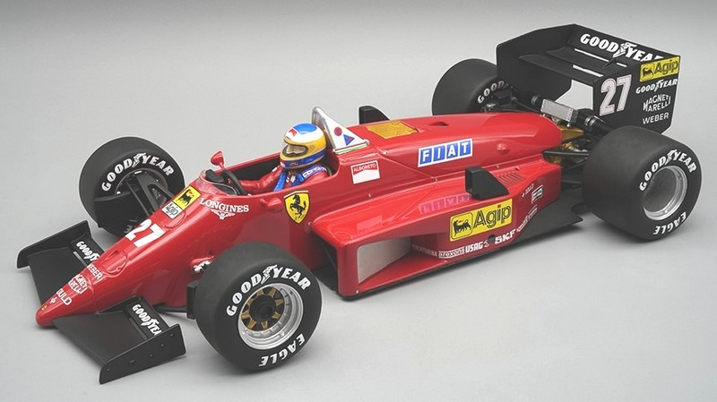 Tecnomodel : Ferrari 156-85 │ No.27 Grand Prix Canda 1985 / Michele Alboreto  [1/18]
