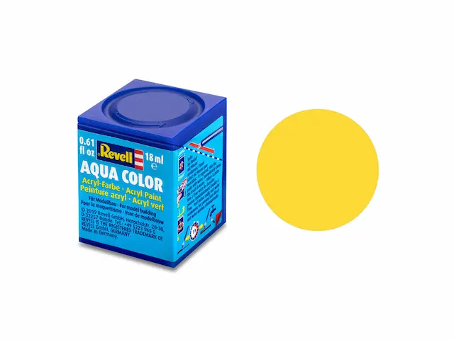 Revell : 015 - Jaune Mat - Ral 1017 (18ml) │ Aqua Color