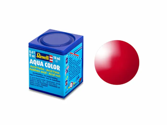 Revell : AQUA COLOR ITALIAN RED, BRILLANT