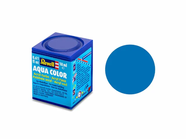 Revell : 056 - Bleu Mat - Ral 5000 (18ml) │ Aqua Color