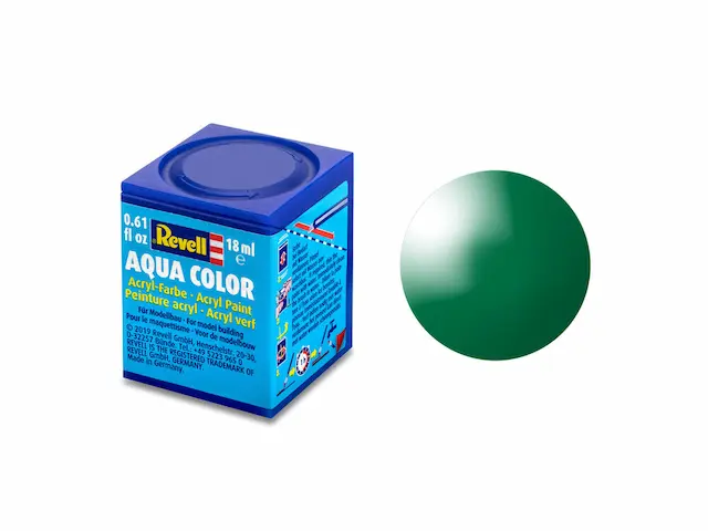 Revell : 061 - Vert Emeraude Brillant (18ml) │ Aqua Color