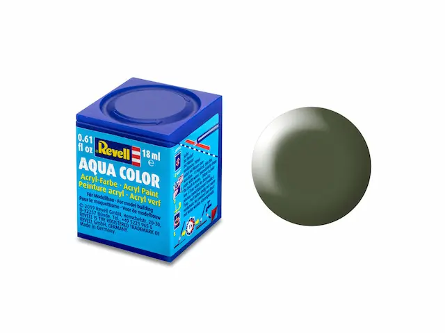 Revell : AQUA COLOR VERT OLIVE SATINÉ
