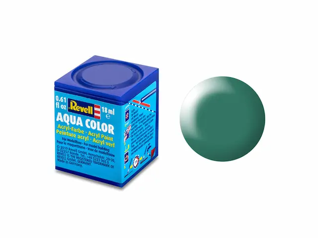 Revell : 365 - Vert Patine Satiné (18ml) │ Aqua Color