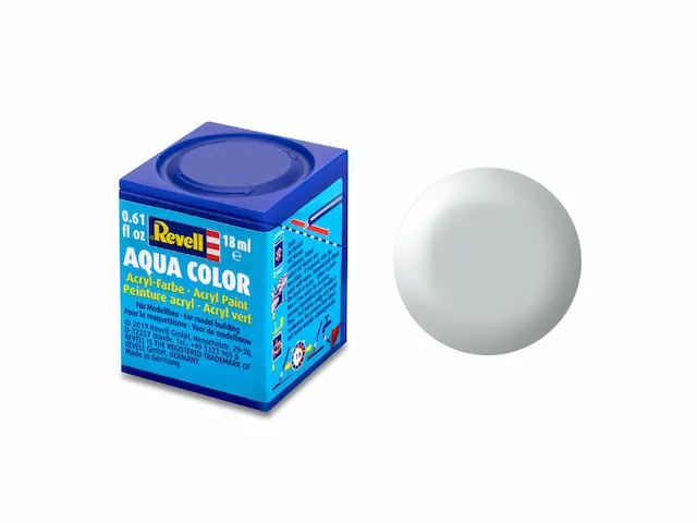 Revell : 371 - Gris Clair Satiné (18ml) │ Aqua Color