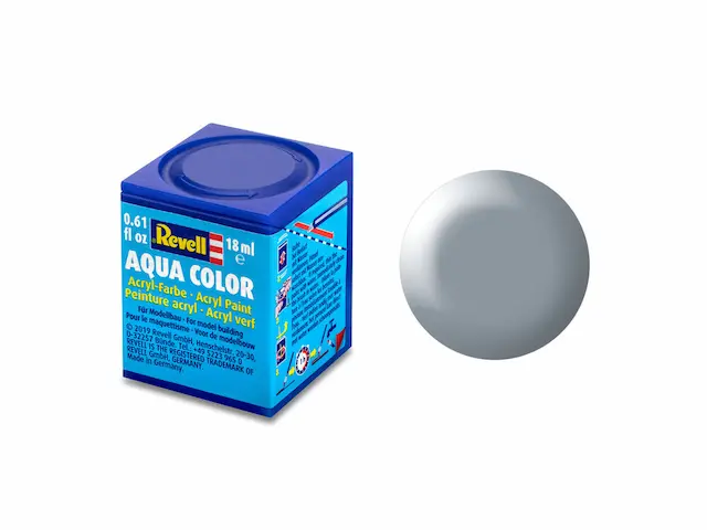 [REV 36374] Revell : 374 - Gris Satiné - Ral 7001 (18ml) │ Aqua Color