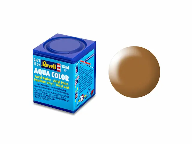 Revell : 382 - Brun Ocre Satiné (18ml) │ Aqua Color