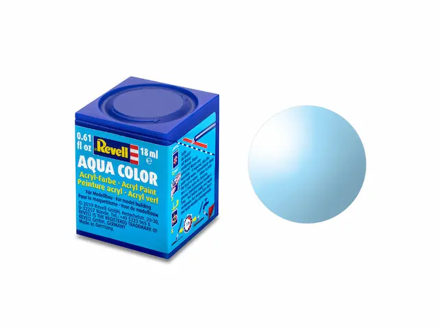 Revell : 752 - Bleu Transparent (18ml) │ Aqua Color