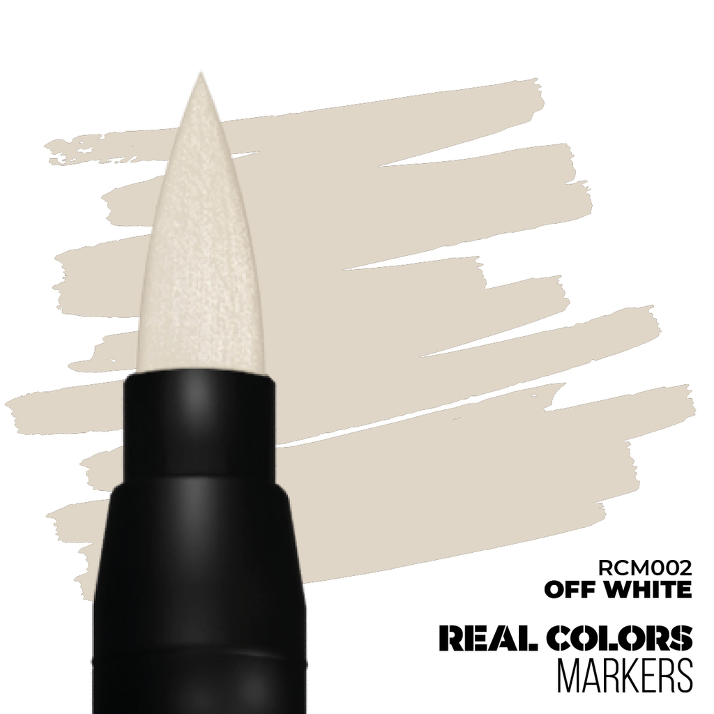 [AK RCM002] Ak : RCM002 - Off White │ Real Colors Markers 