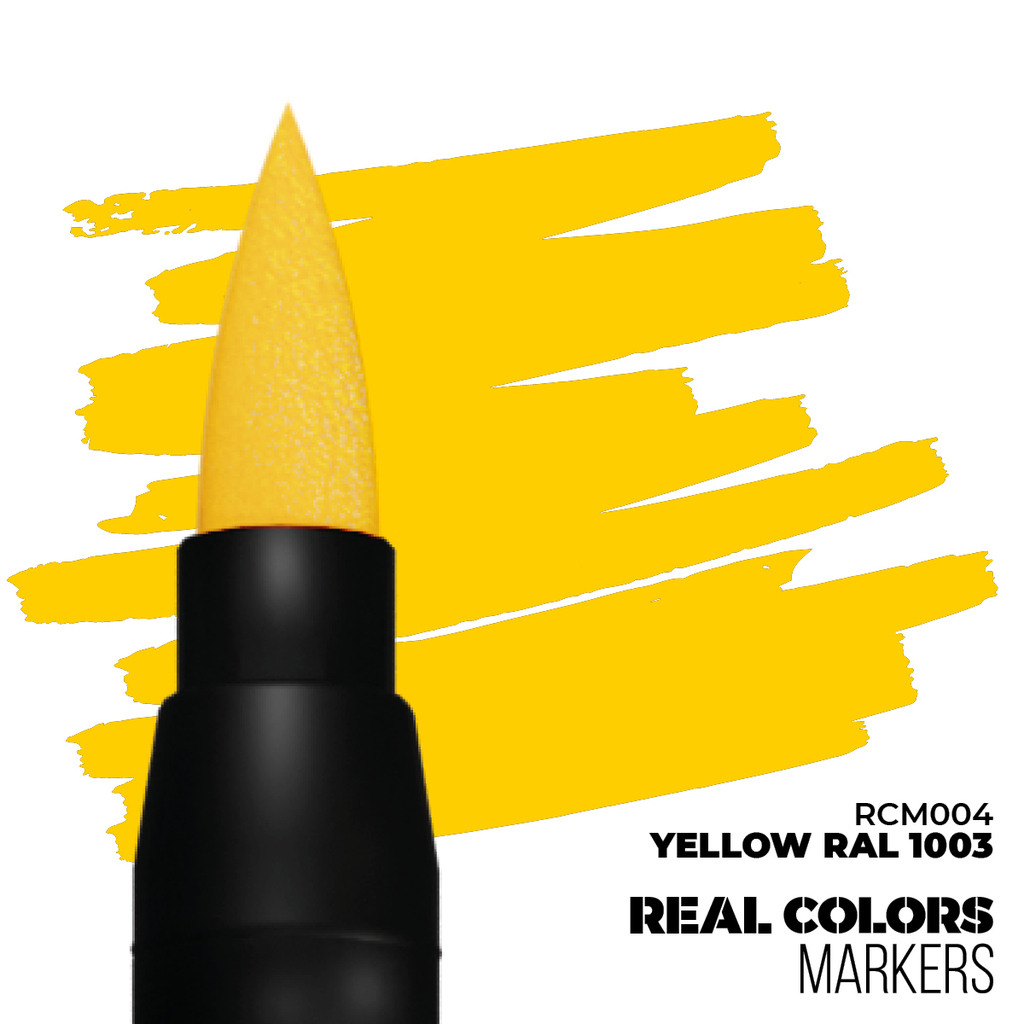[AK RCM004] Ak : RCM004 - Yellow Ral 1003 │ Real Colors Markers 