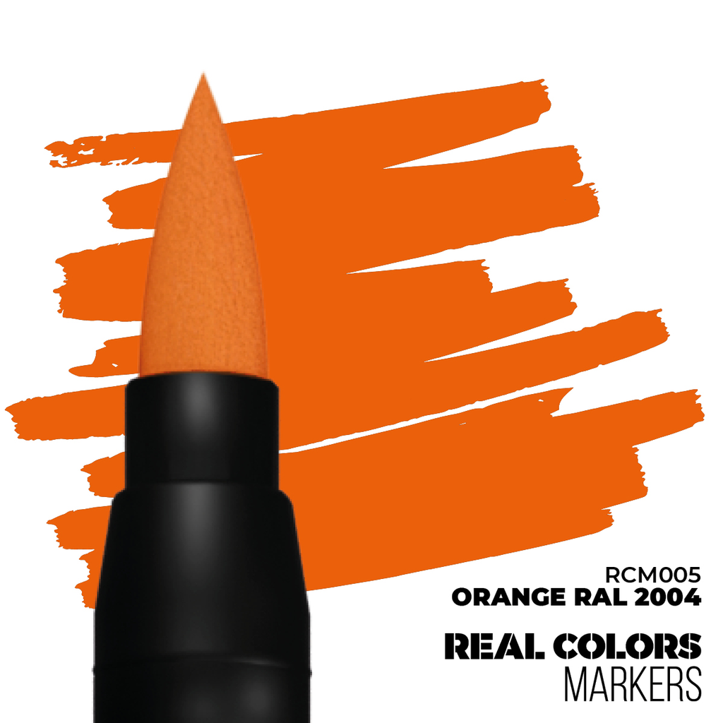 Ak : RCM005 - Orange Ral 2004 │ Real Colors Markers 