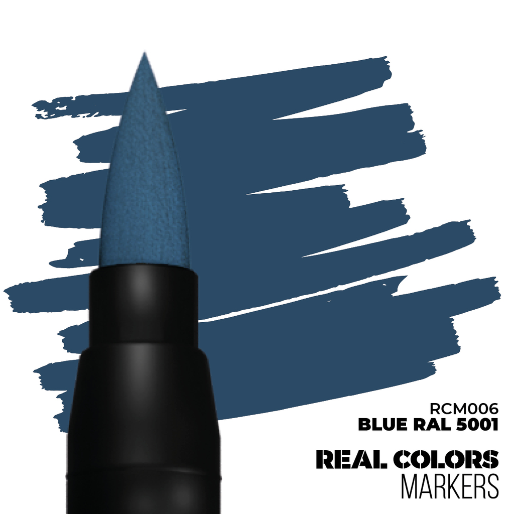 Ak : RCM006 - Blue Ral 5001│ Real Colors Markers 