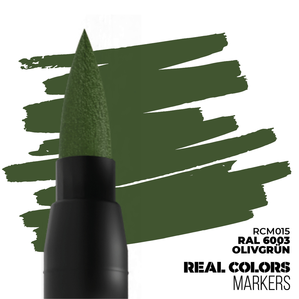 [AK RCM015]  Ak : RCM015 - Olivegrün Ral 6003│ Real Colors Markers 