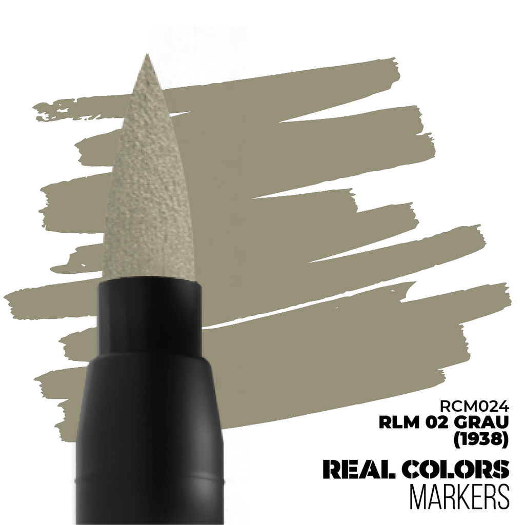 [AK RCM024]  Ak : RCM024 - Grau (1938) RLM 02│ Real Colors Markers 