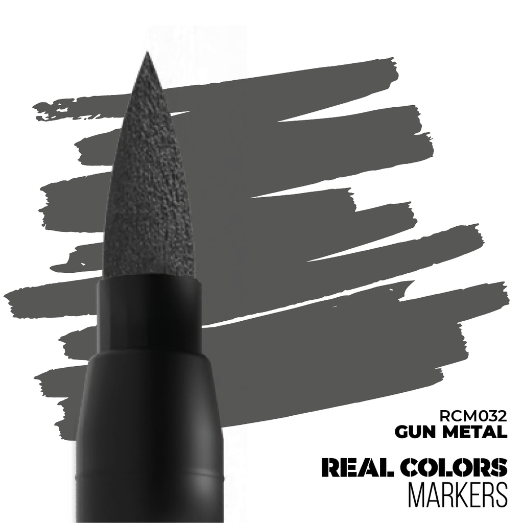 Ak : RCM032 - Gun Metal │ Real Colors Markers