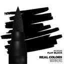 Ak : RCM033 - Flat Black│ Real Colors Markers 