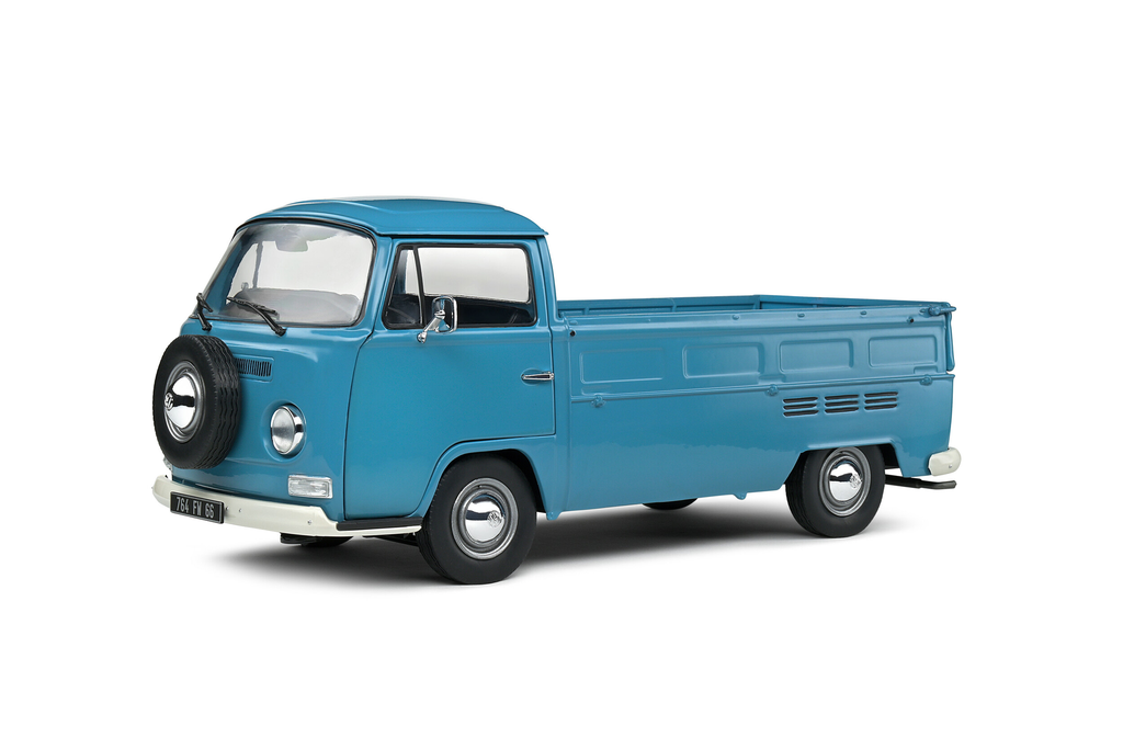 Solido : Volkswagen T2 Pick UP │ Bleu pétrole - 1968 [1/18]