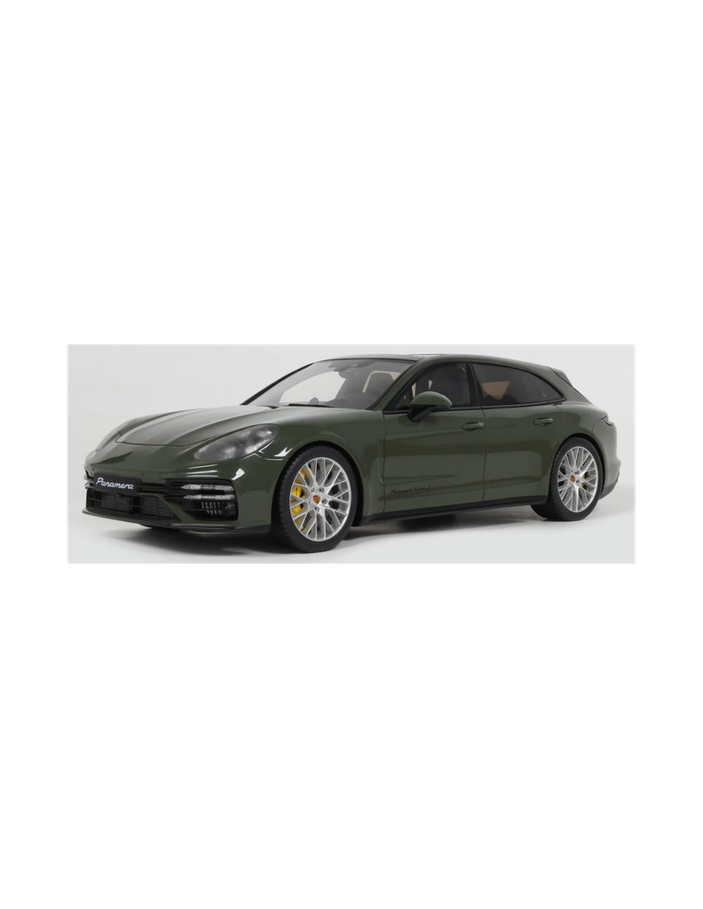 GT Spirit : Porsche Panamera Turbo S Sport Turismo │ Vert  - 2021 [1/18]