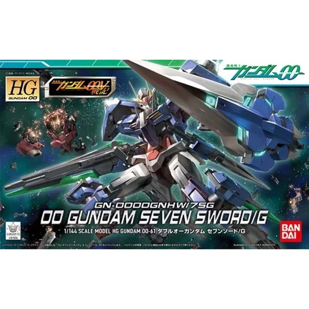 Bandai : 00 Gundam Seven Sword/G • GN-0000GNHW/75G [HG][1/144]