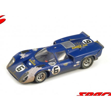 Spark models : Lola T70 MK3 n°6 Winner Daytona 24h 1969 Donohue - Parsons [1/18]