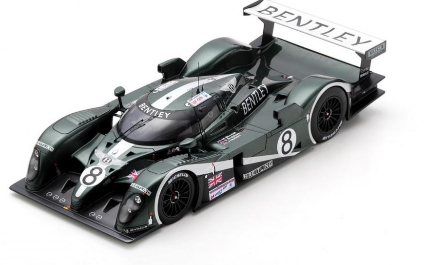 Spark Models : Bentley EXP Speed 8 n°8 2° Le Mans 2003  M. Blundell – D. Brabham – J. Herber [1/18]