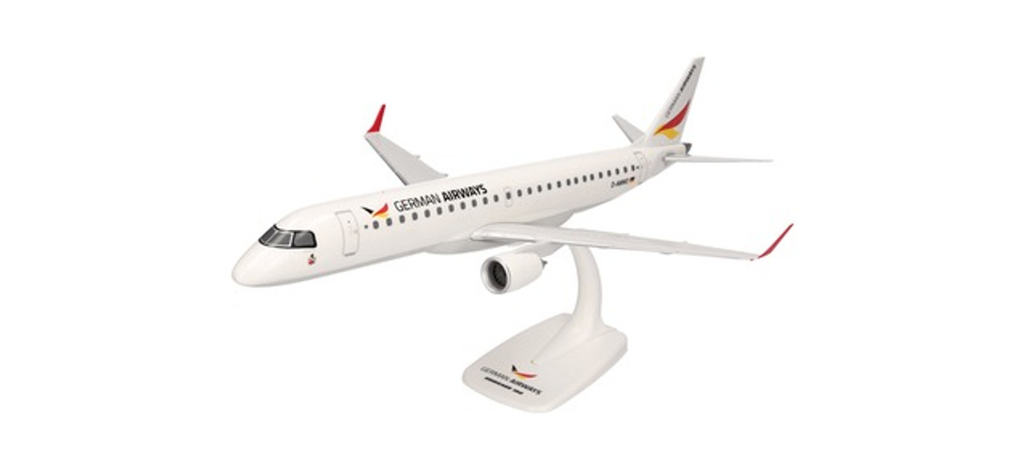Herpa : Embraer E-190 German Airways "Snap-Fit" [1/200]
