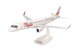 Herpa : Embraer E-190 German Airways Herpa 75 ans "Snap-Fit" [1/200]