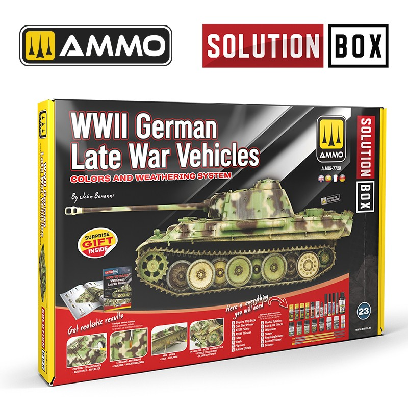 Ammo Mig :  WWII German Late War Vehicles. Colors and Weathering System