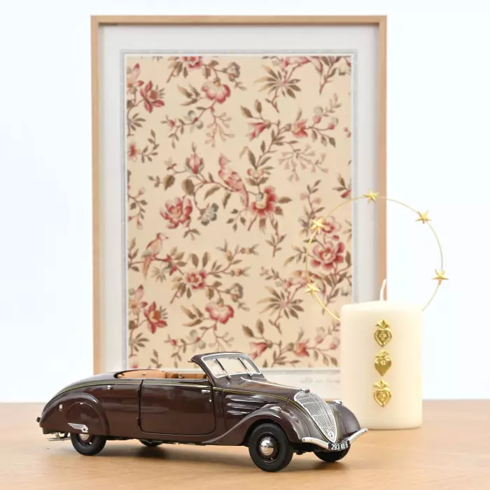 Norev : Peugeot 402 Eclipse │ 1937 - Chocolat [1/18]
