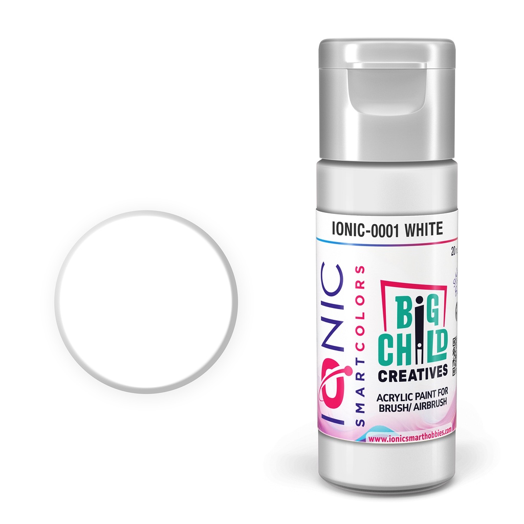 [MIG IO-0001] Ammo Mig : 01 - White (20ml) │ Ionic Smart Color