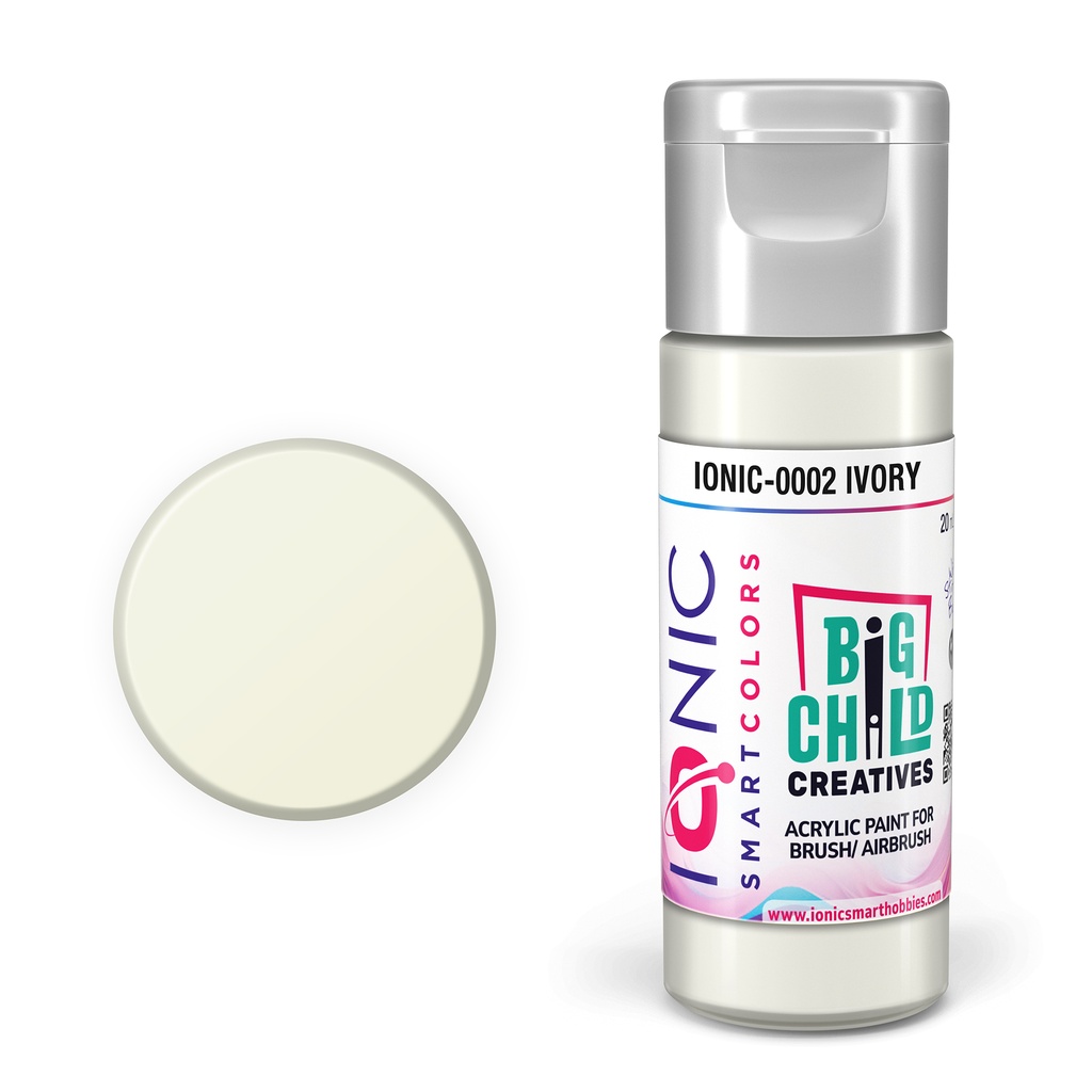 Ammo Mig : 02 - Ivory (20ml) │ Ionic Smart Color