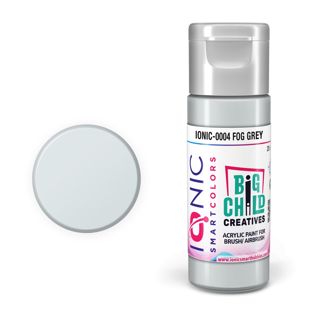 Ammo Mig : 04 - Fog Grey (20ml) │ Ionic Smart Color
