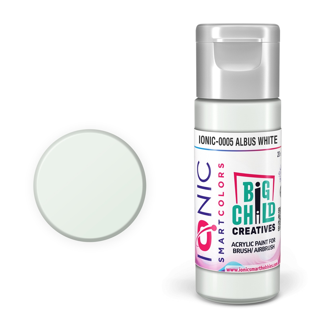 Ammo Mig : 05 - Albus White (20ml) │ Ionic Smart Color