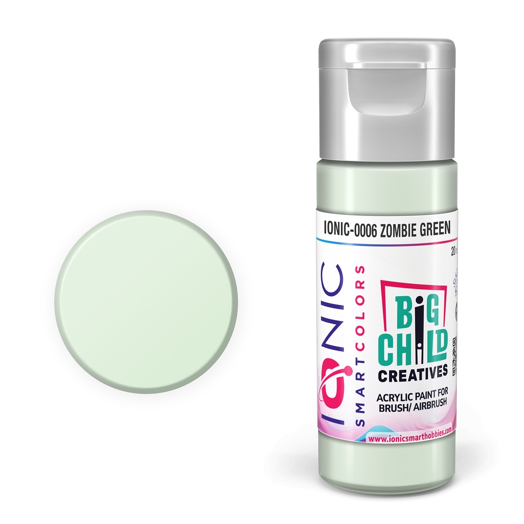 Ammo Mig : 06 - ZOMBIE GREEN (20ml) │ Ionic Smart Color