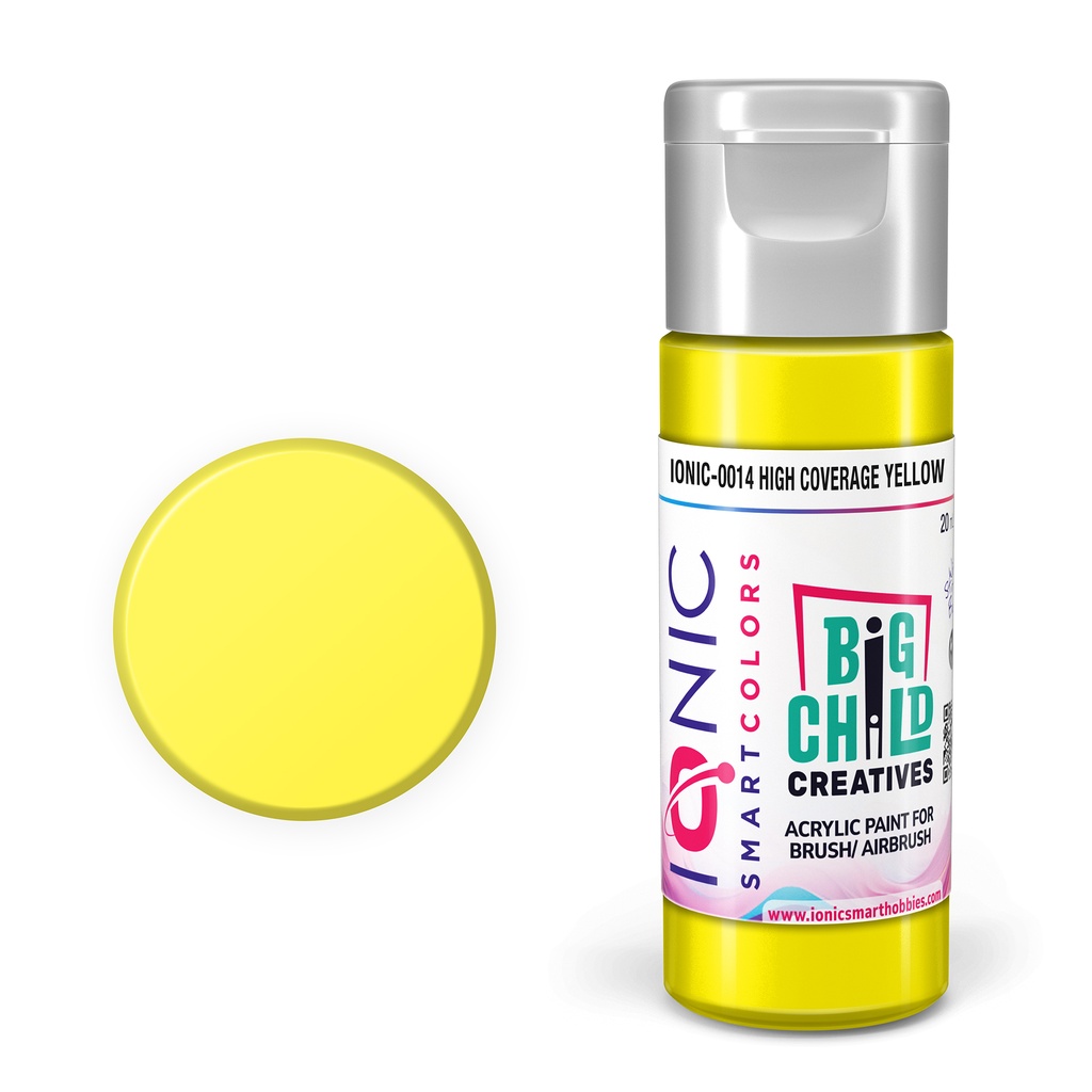 Ammo Mig : 014 - High Coverage Yellow (20ml) │ Ionic Smart Color