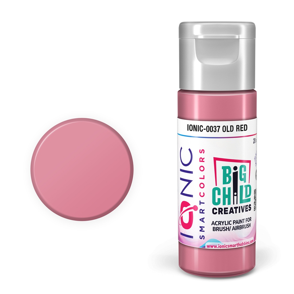 Ammo Mig : 037 - OLD RED (20ml) │ Ionic Smart Color
