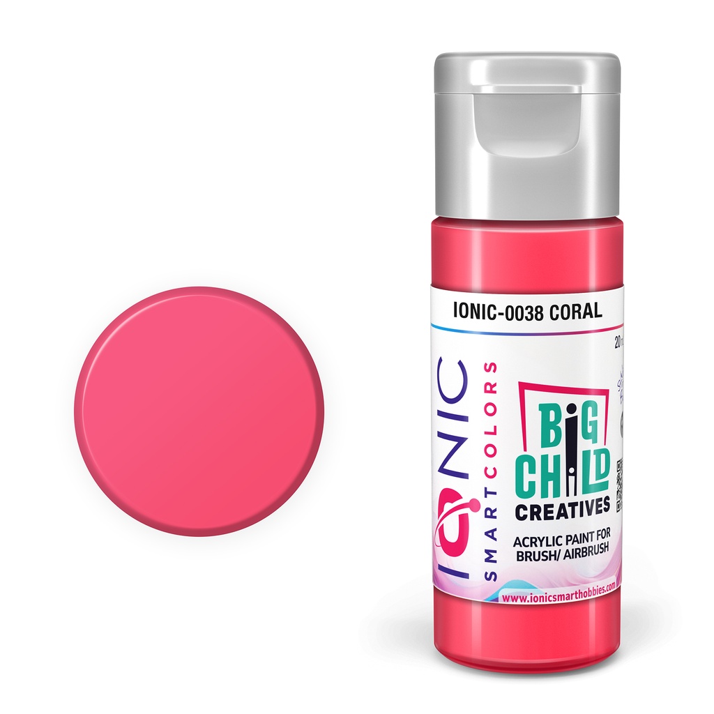 Ammo Mig : 038 - CORAL (20ml) │ Ionic Smart Color
