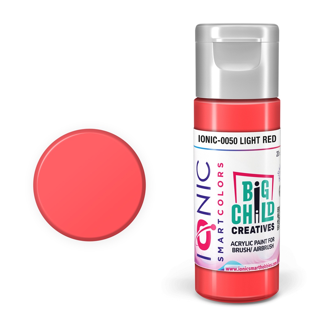 Ammo Mig : 050 - LIGHT RED (20ml) │ Ionic Smart Color
