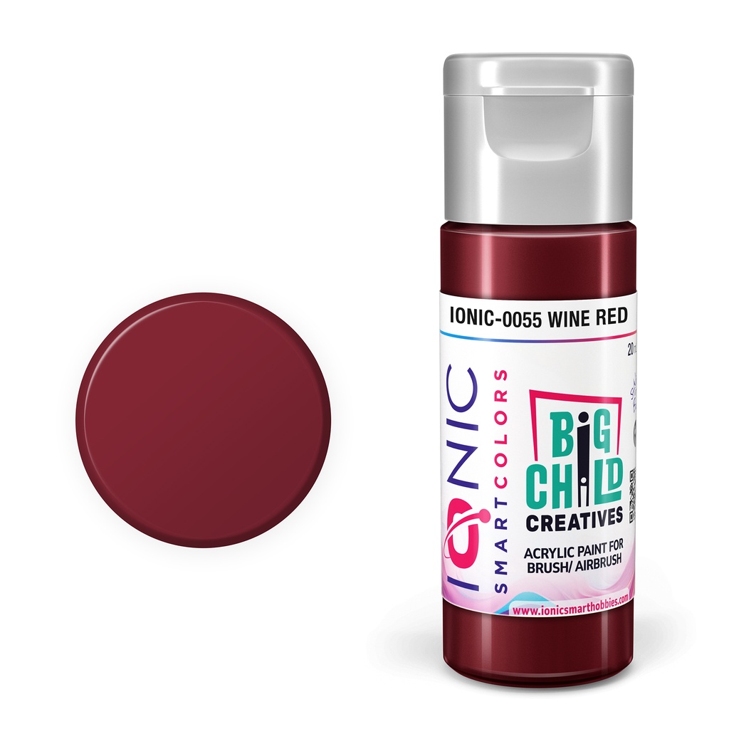 Ammo Mig : 055 - WINE RED (20ml) │ Ionic Smart Color