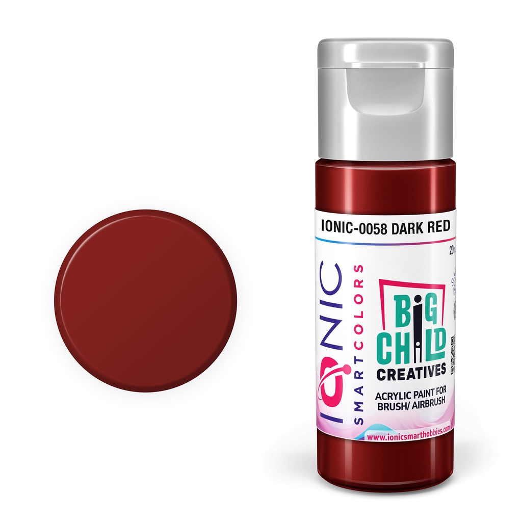 Ammo Mig : 058 - DARK RED (20ml) │ Ionic Smart Color