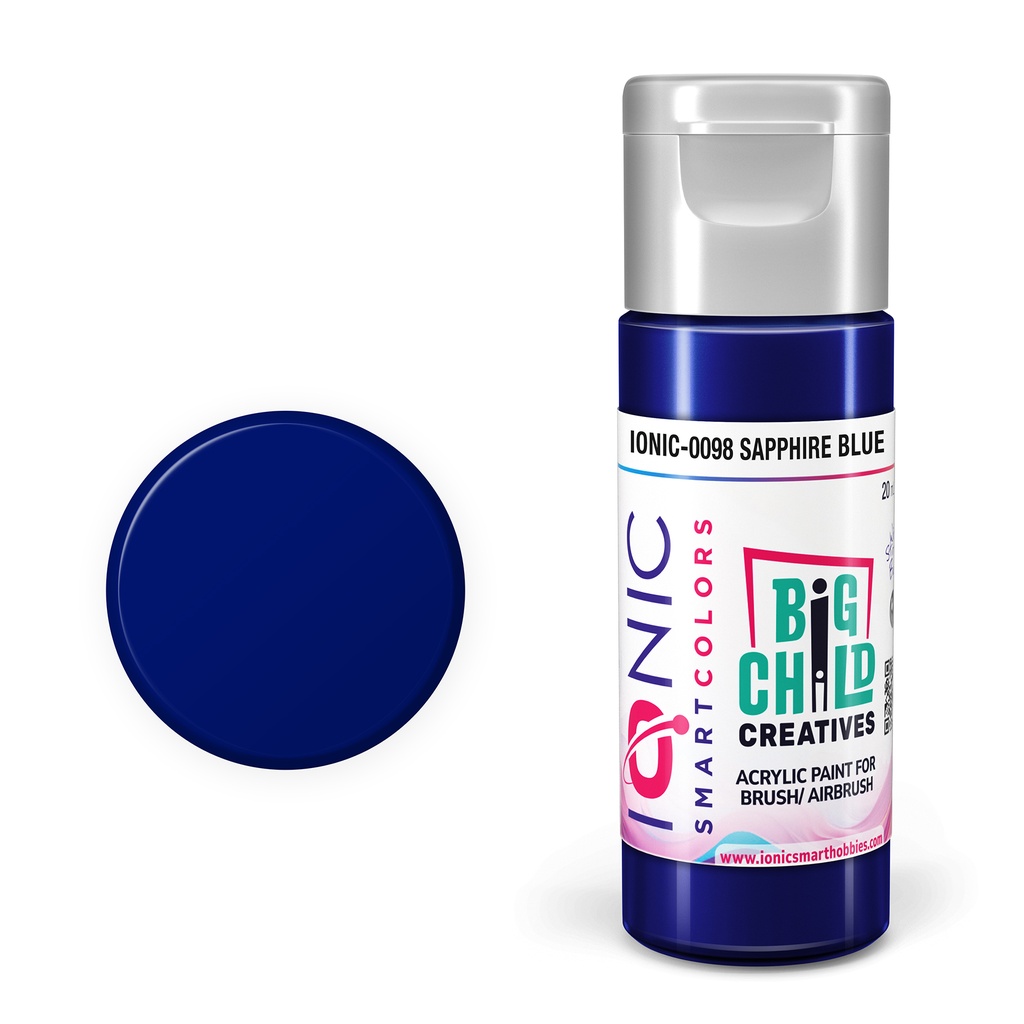 Ammo Mig : 098 - SAPPHIRE BLUE (20ml) │ Ionic Smart Color