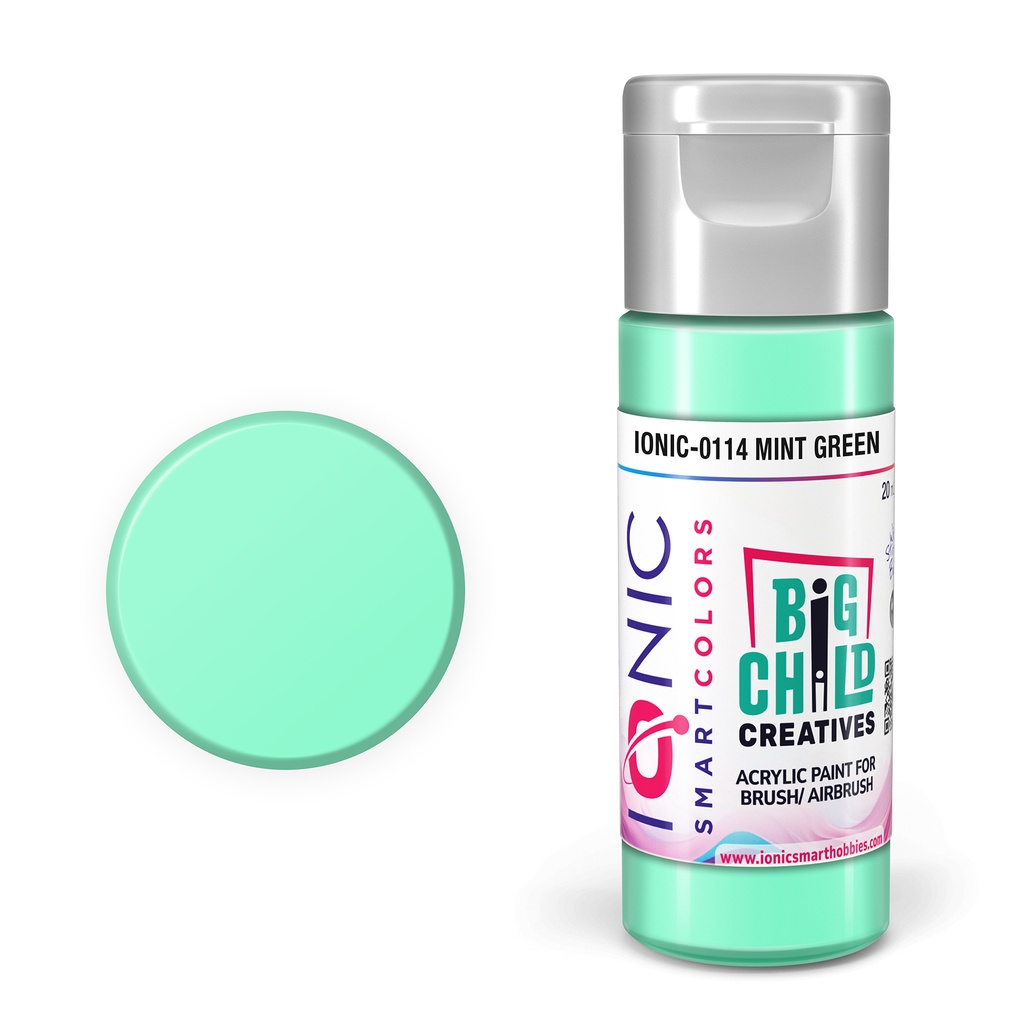Ammo Mig : 114 - MINT GREEN (20ml) │ Ionic Smart Color
