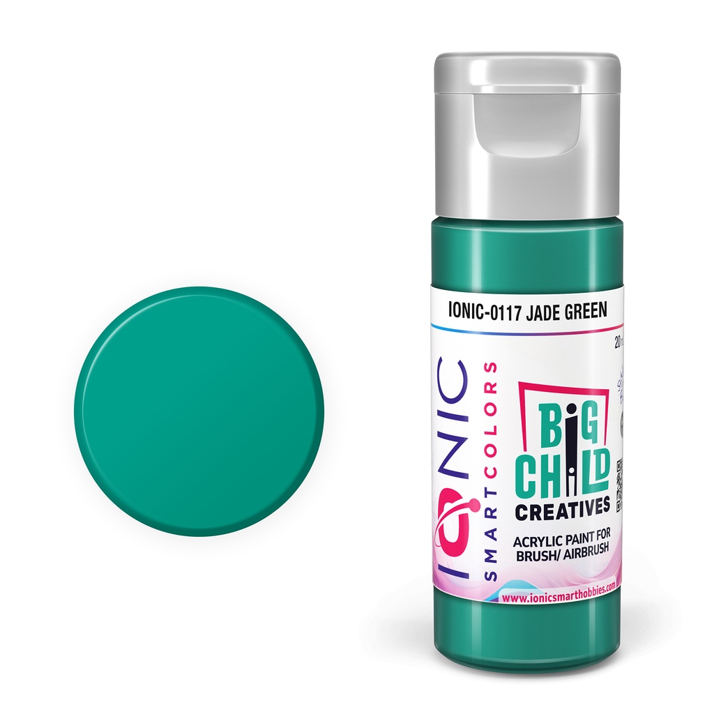 [MIG IO-0117] Ammo Mig : 117 - JADE GREEN (20ml) │ Ionic Smart Color