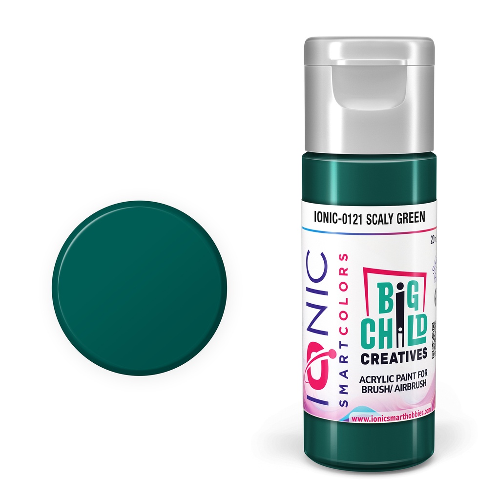 Ammo Mig : 121 - SCALY GREEN (20ml) │ Ionic Smart Color
