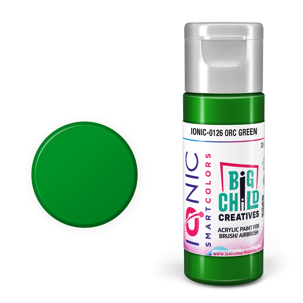 Ammo Mig : 126 - ORC GREEN (20ml) │ Ionic Smart Color