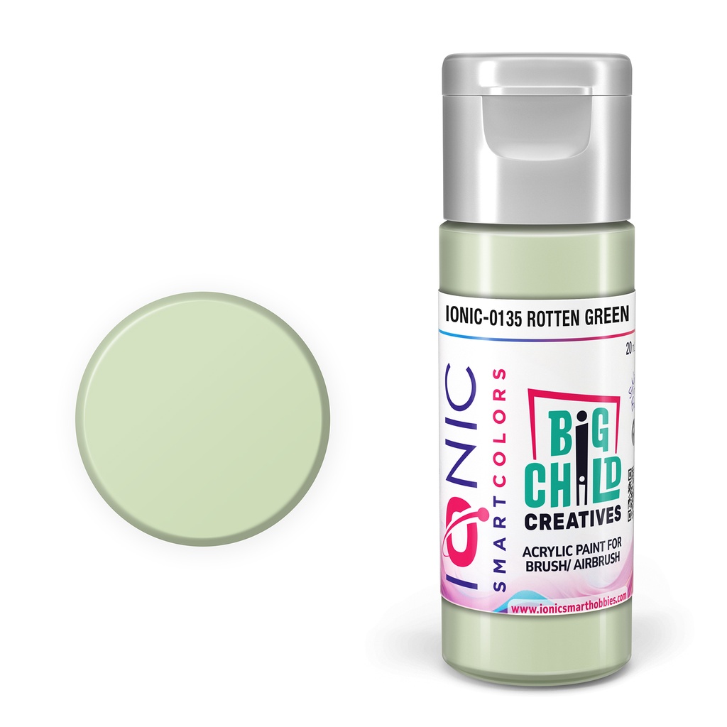 Ammo Mig : 135 - ROTTEN GREEN (20ml) │ Ionic Smart Color