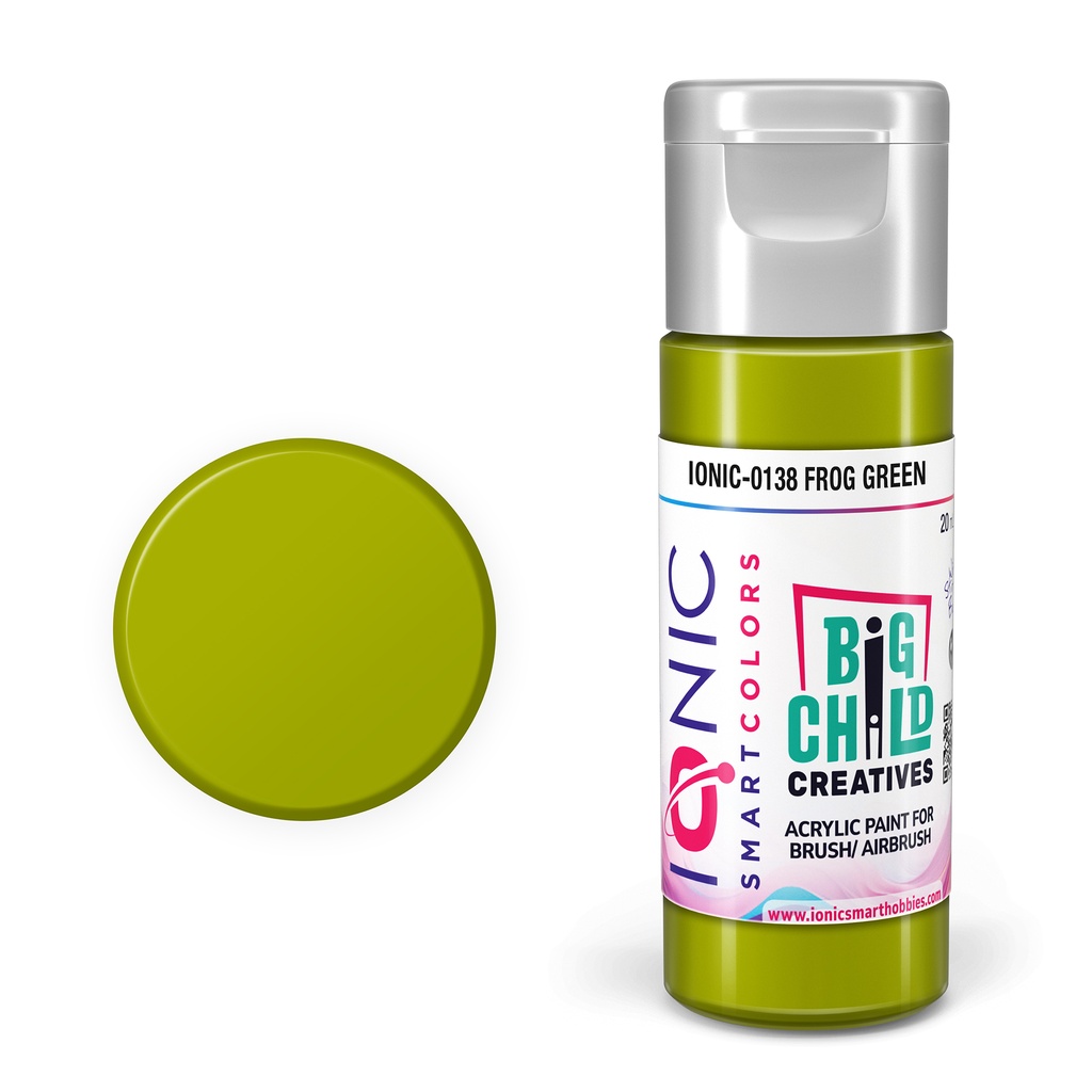 Ammo Mig : 138 - FROG GREEN (20ml) │ Ionic Smart Color