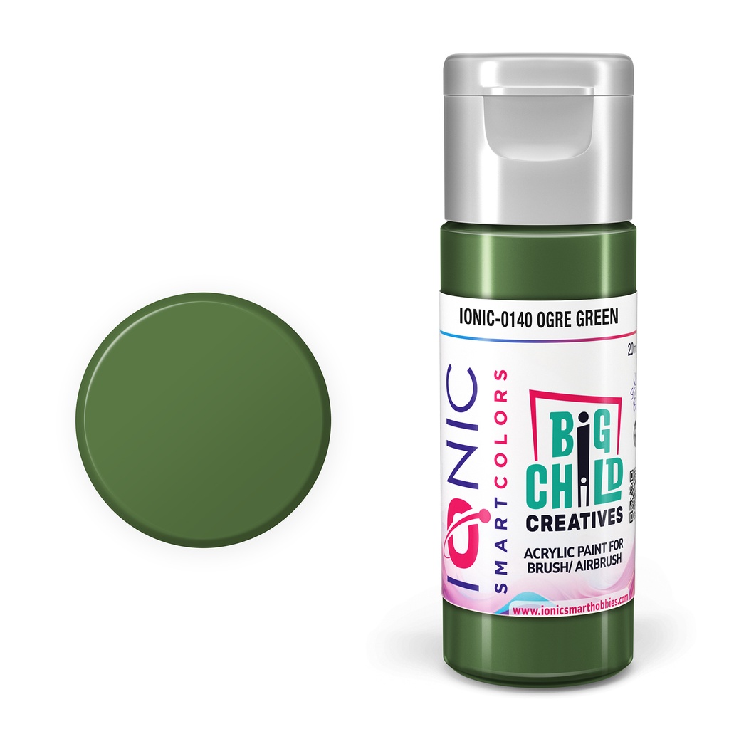Ammo Mig : 140 - OGRE GREEN (20ml) │ Ionic Smart Color