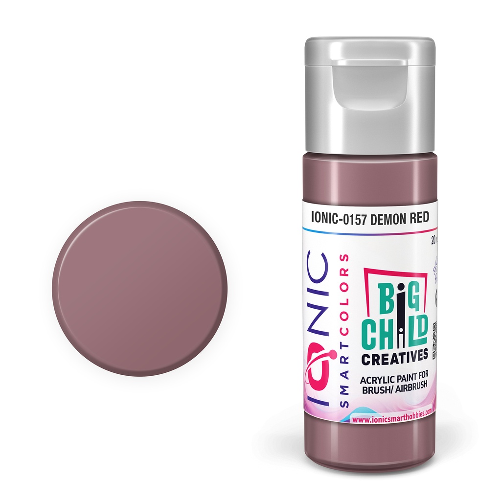 Ammo Mig : 157 - DEMON RED (20ml) │ Ionic Smart Color