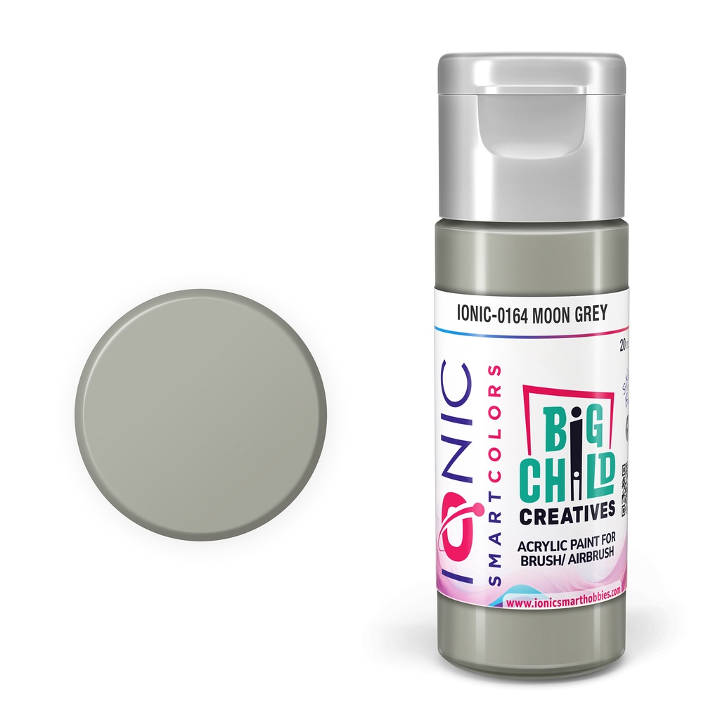 [MIG IO-0164] Ammo Mig : 164 - MOON GREY (20ml) │ Ionic Smart Color